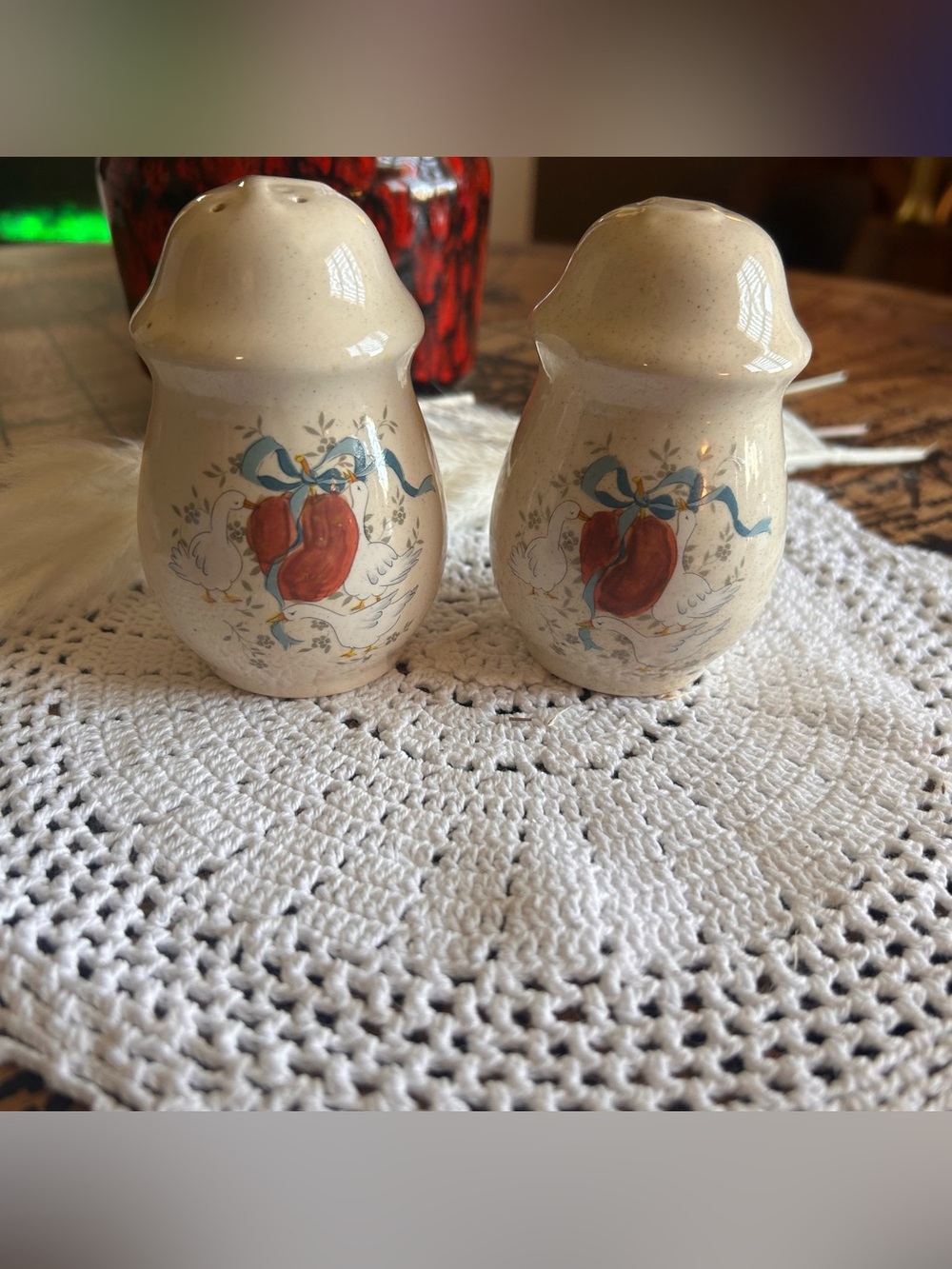 Vintage International China Marmalade Salt & Pepper Shakers | Country Goose